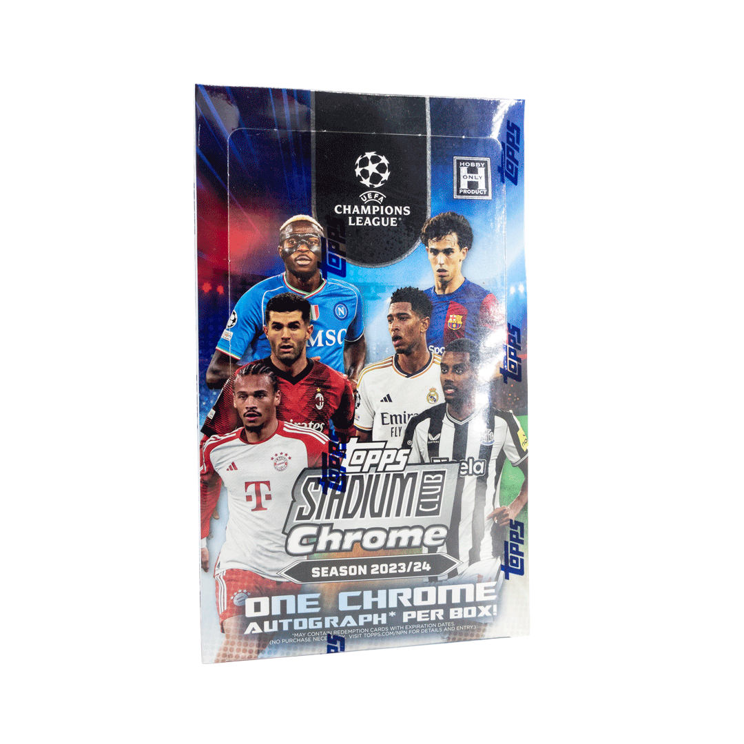 Topps Stadium Club Chrome UEFA Club Competitions 23/24 Hobby Box