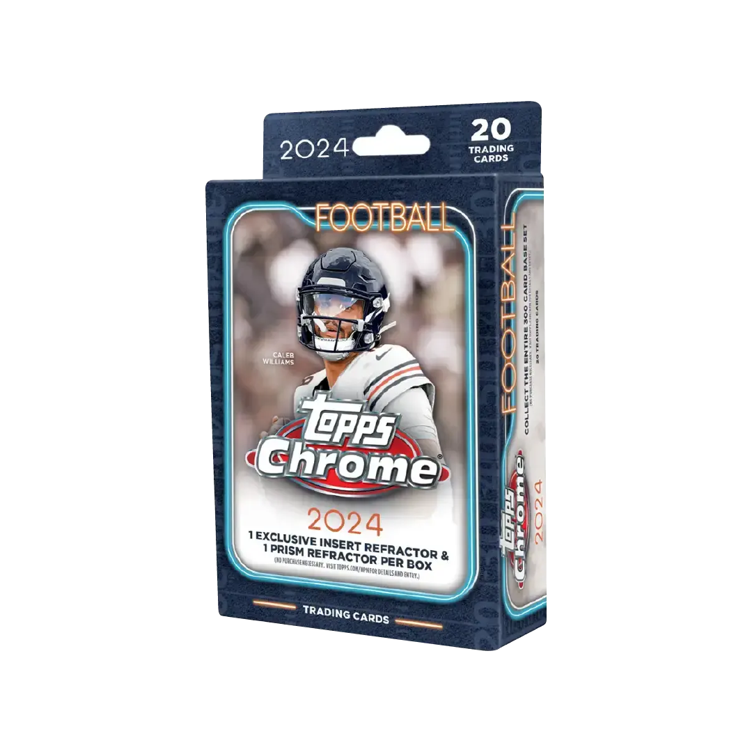 Topps Chrome Football 2024 Hanger Box