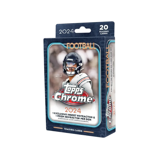 Topps Chrome Football 2024 Hanger Box