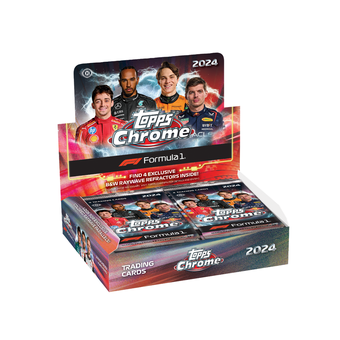 Topps Chrome Formula 1 2024 Qualifying Lap Box