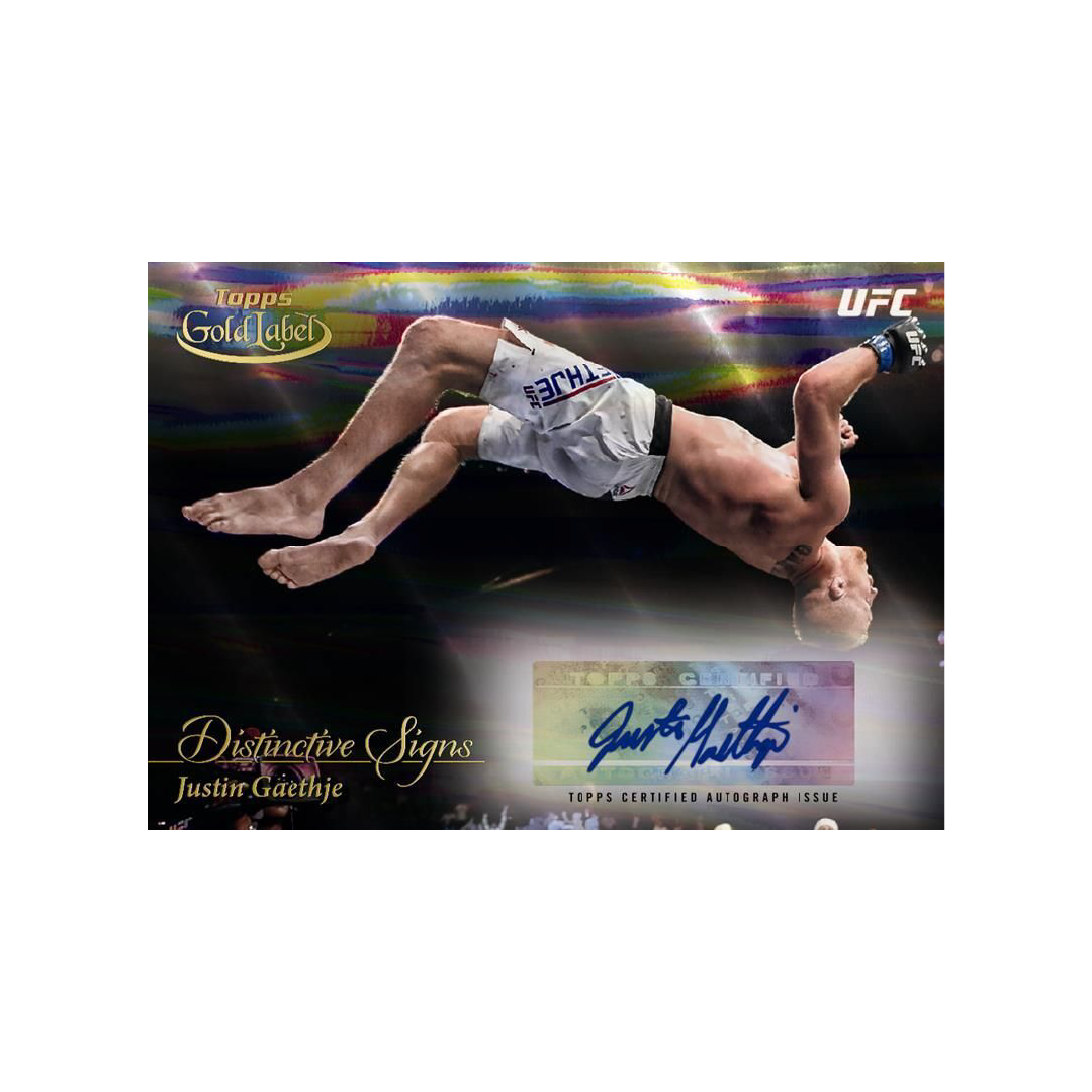 Topps Gold Label UFC 2024 Hobby Box