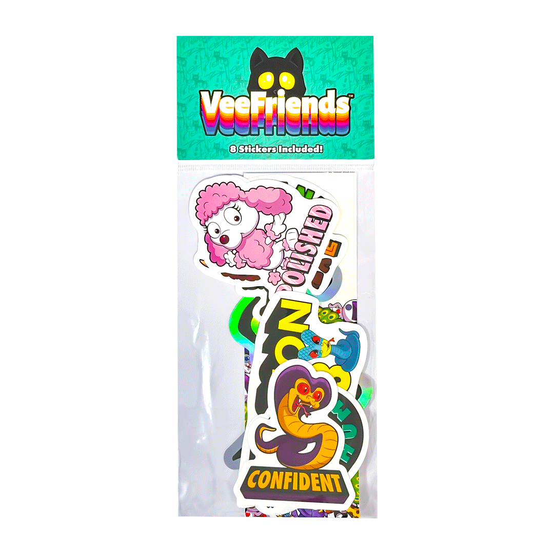 Veefriends Veecon 2023 Sticker Pack Veefriends