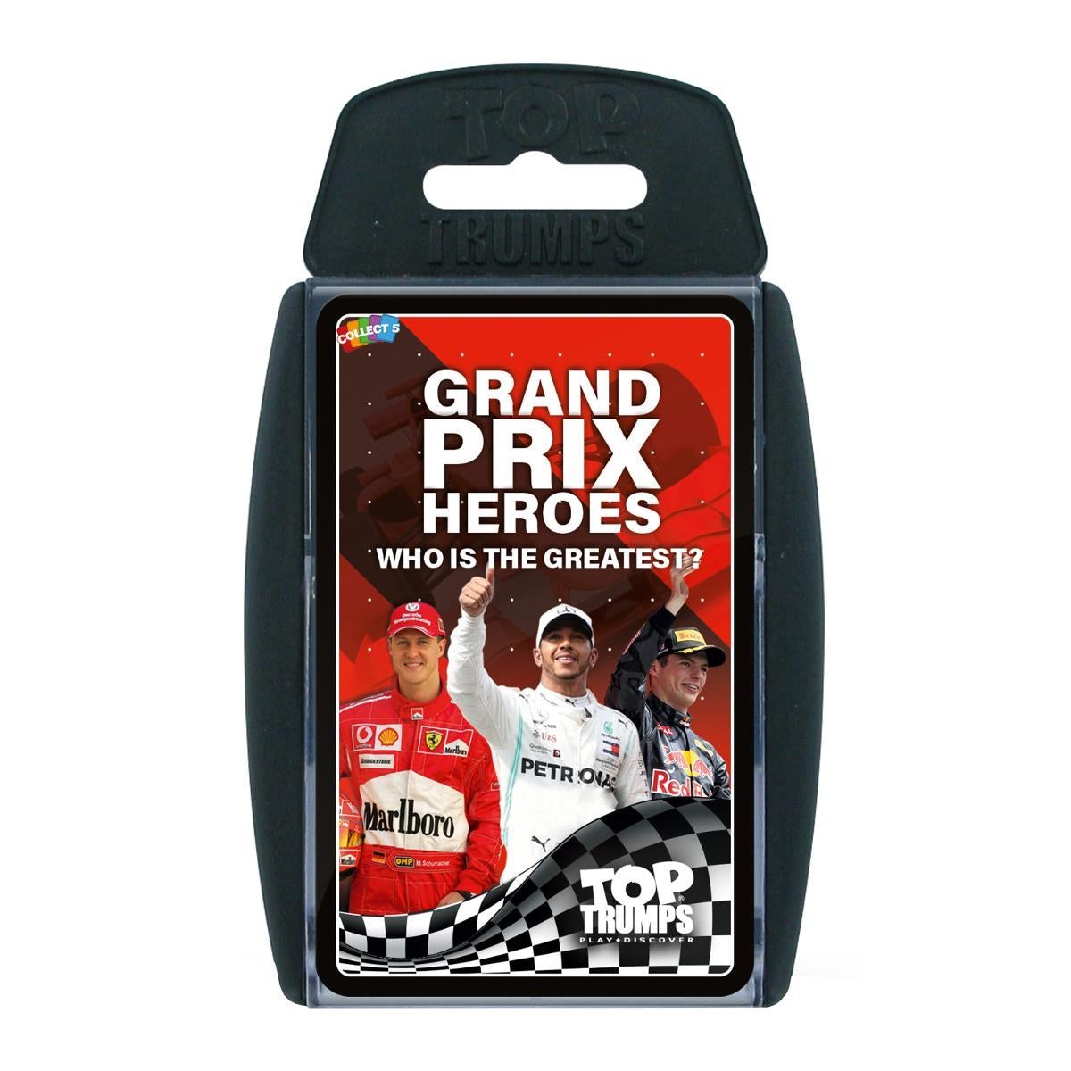 New Grand Prix Heroes Top Trumps Card Game Who Is The Greatest