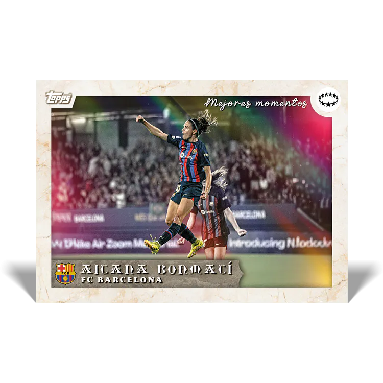 Topps Aitana Bonmatí Curated Set Football