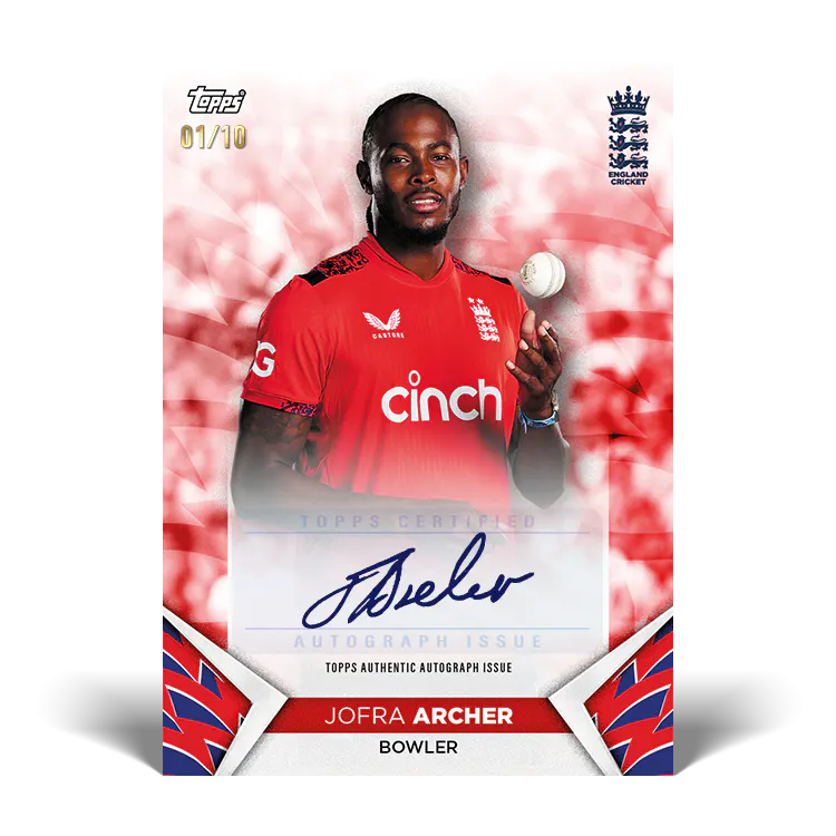 Topps England Cricket Team Set 2024 Cricket