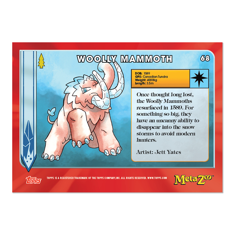 2022 Topps Metazoo Wilderness - 30-Card Box On Demand On-Demand