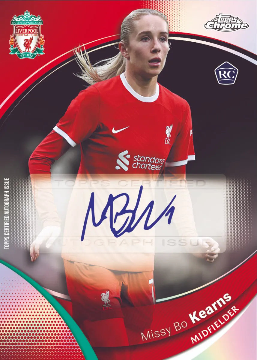 Topps Chrome Liverpool Fc 23/24