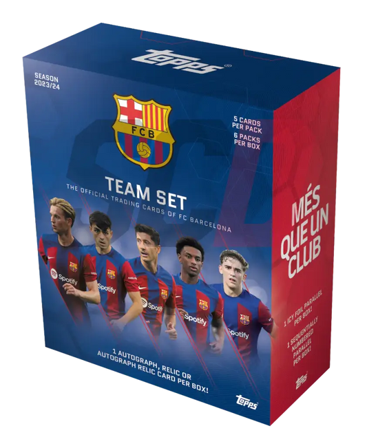 Topps® Fc Barcelona Official Team Set 23/24