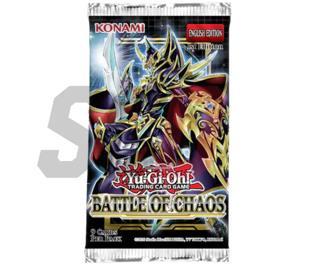 Battle Of Chaos Booster Pack (1St Edition) - Yu-Gi-Oh Tcg Tcg