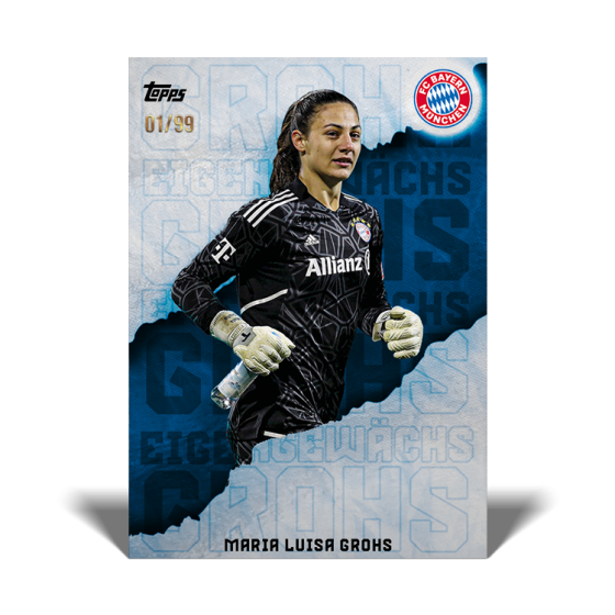 Topps Fc Bayern Munchen Women Team Set 2023 Hobby Box