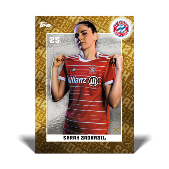 Topps Fc Bayern Munchen Women Team Set 2023 Hobby Box