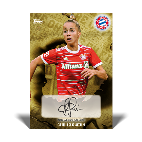 Topps Fc Bayern Munchen Women Team Set 2023 Hobby Box