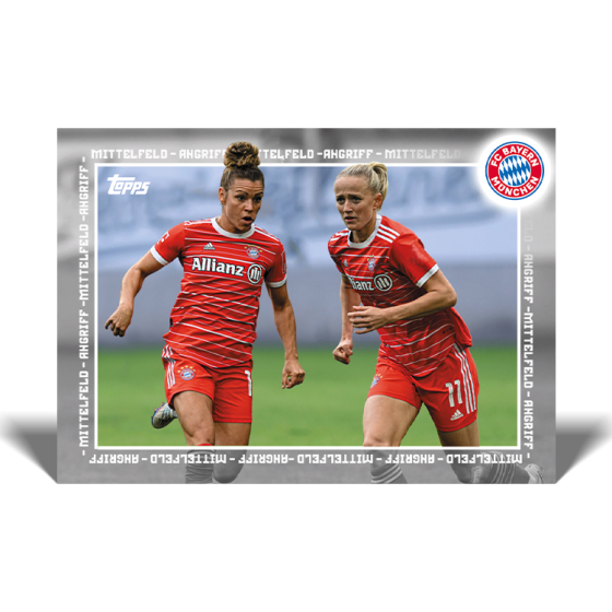 Topps Fc Bayern Munchen Women Team Set 2023 Hobby Box