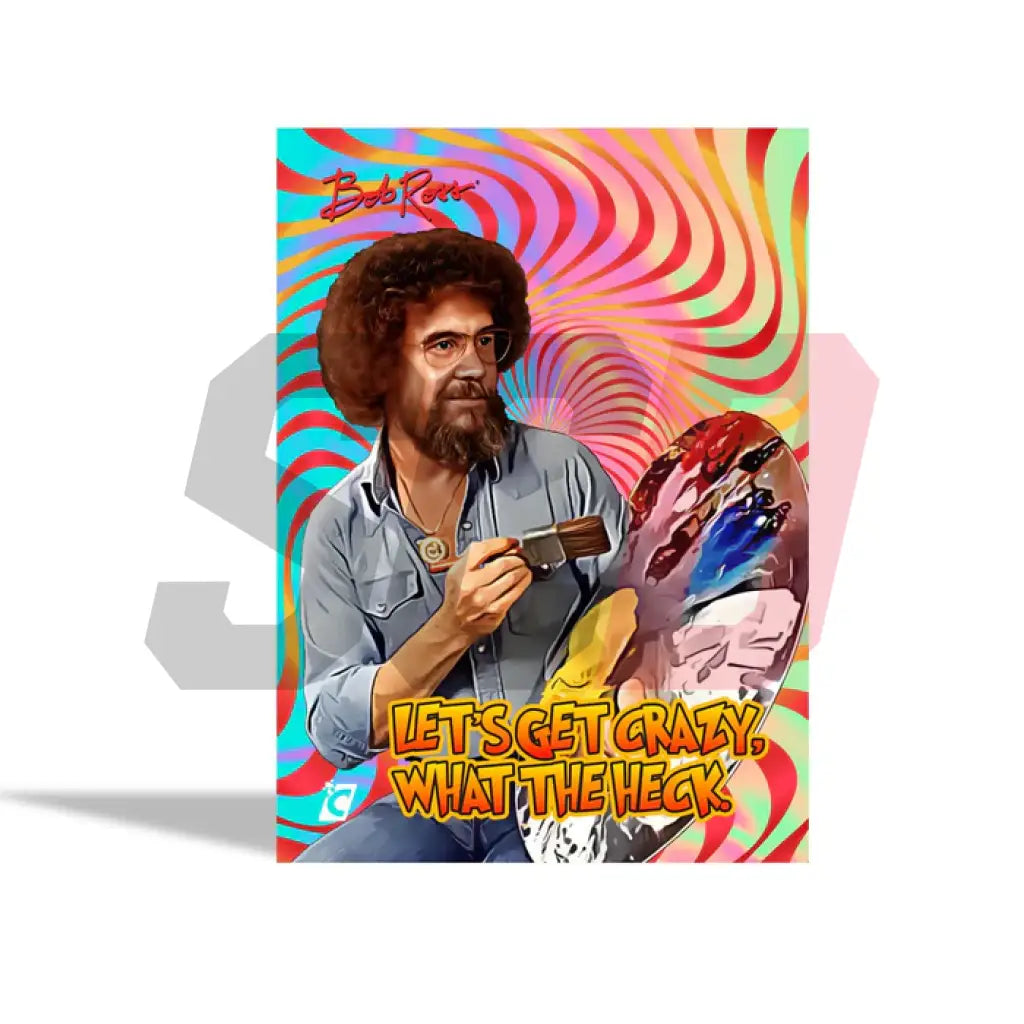 Bob Ross Trading Cards Series 1 - 2-Pack Collector Box Entertainment