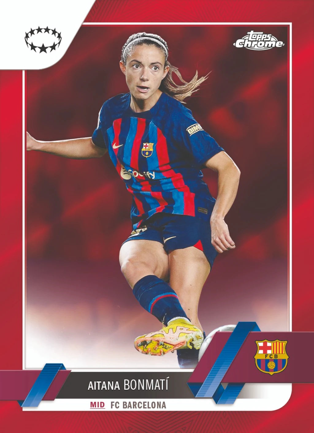 2023 Topps Chrome Uefa Womens Champions League - Hobby Box