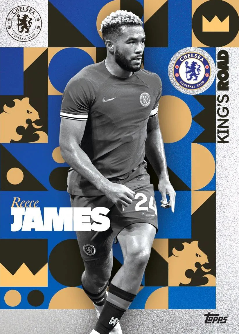 Topps Chelsea Fc Official Team Set 23/24 Football