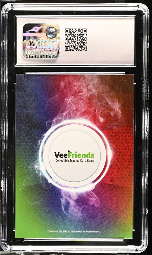 Veefriends Courteous Coyote Zerocool Rare /500 Series 2 2022 Cgc8.5