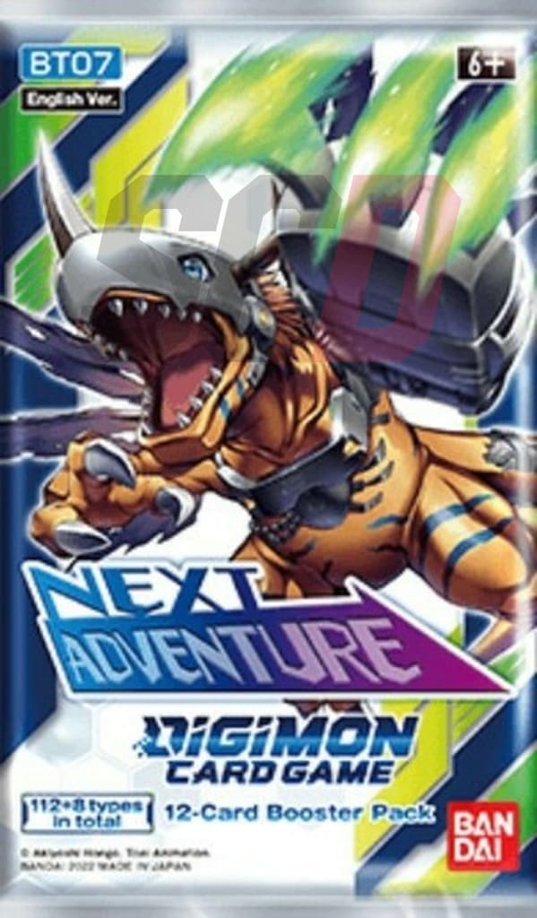 Digimon Trading Card Game: Next Adventure Booster Pack (Bt07) Tcg