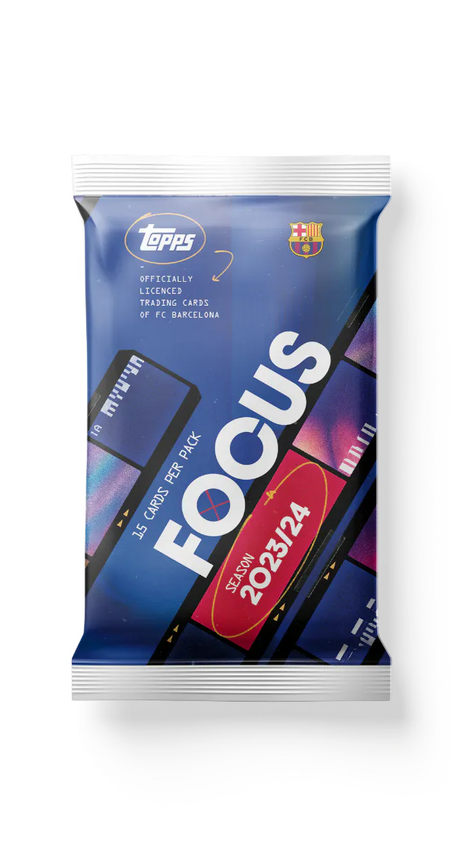 Topps Focus Fc Barcelona 2023/24 Hobby Box