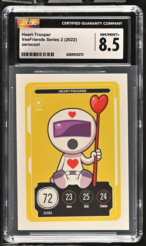 Veefriends Heart-Trooper Zerocool Series 2 2022 Cgc8.5