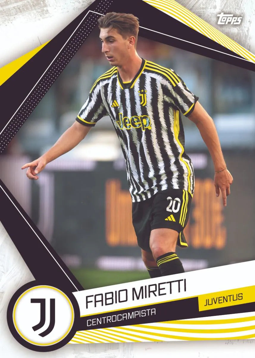 Topps Juventus Official Fan Set 23/24 Football