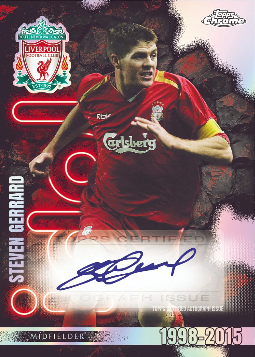 Topps Chrome Liverpool Fc 23/24