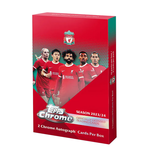 Topps Chrome Liverpool FC Hobby Box 23/24