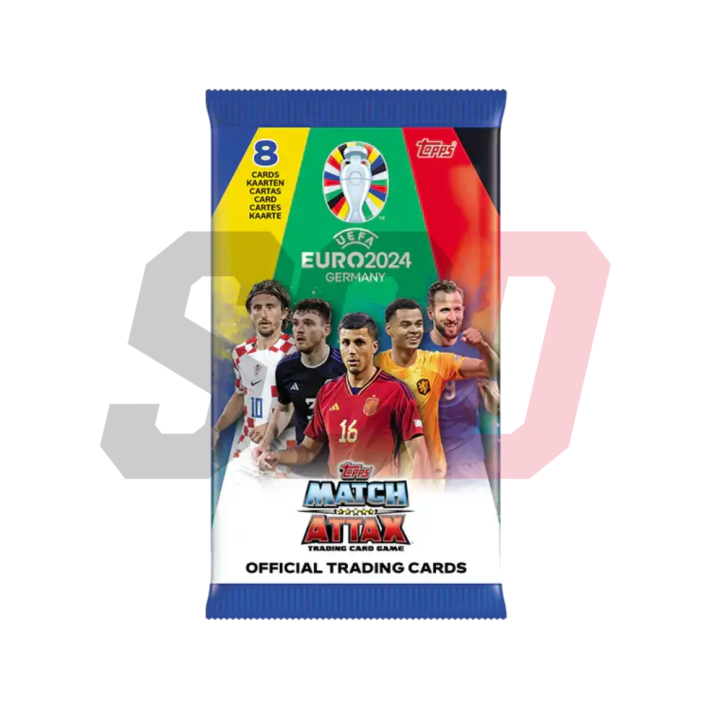 Official Euro 2024 Match Attax - Packet Football