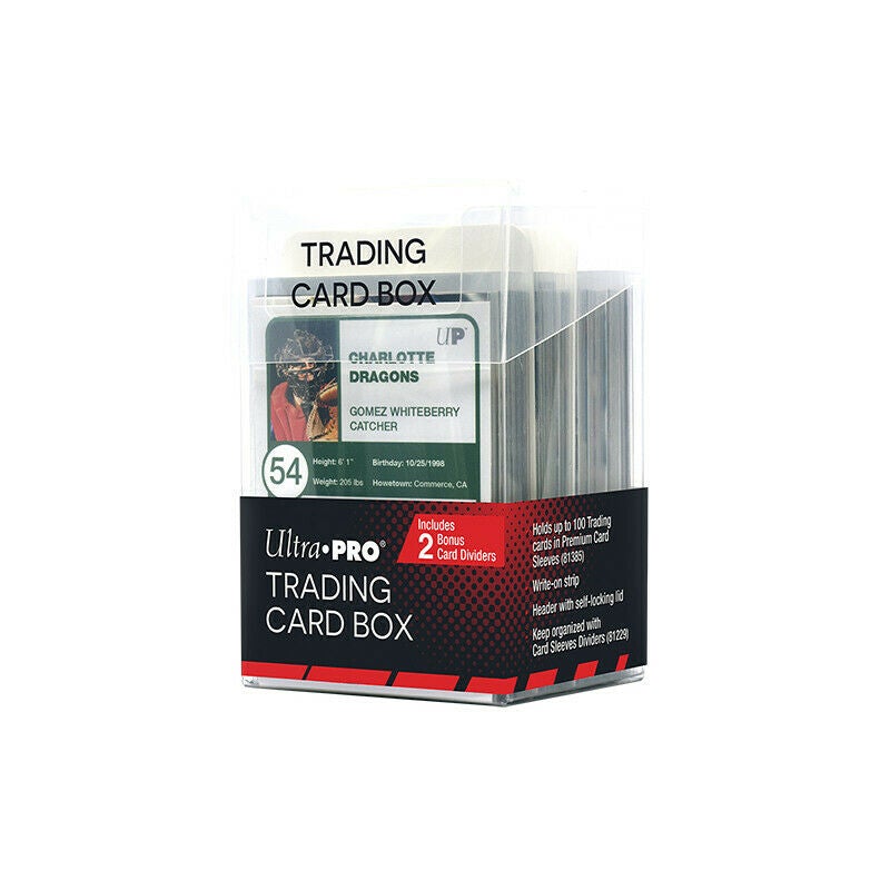 Ultra PRO Trading Card Box Holds 100 trading cards - Sports Cards Direct UK