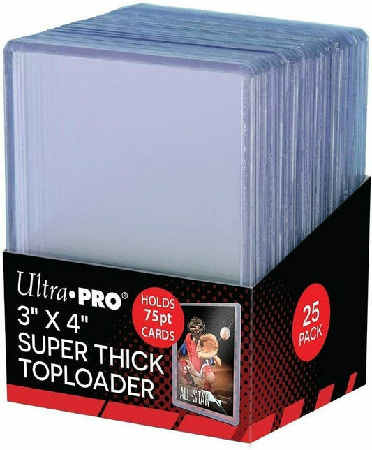 Ultra Pro Super Thick 75Pt Top Loaders (25 Pack) Loaders