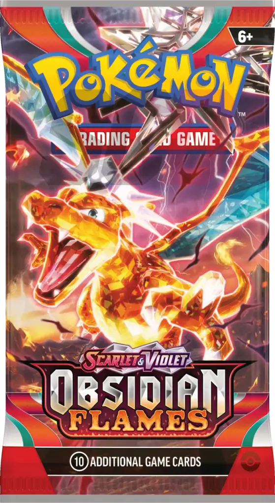 Scarlet And Violet Obsidian Flames Booster Pack Tcg