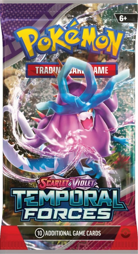 Scarlet And Violet Temporal Forces Booster Pack Tcg