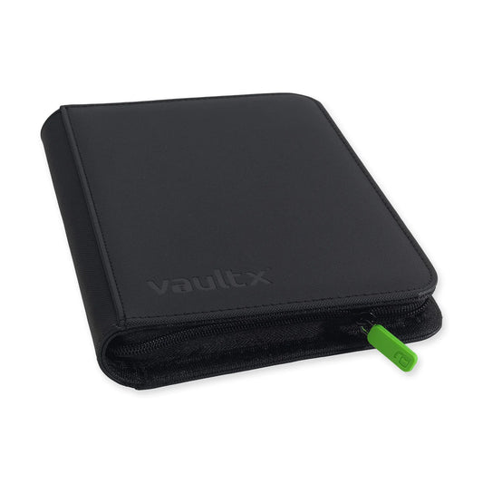 Vault X Exo-Tec 4-Pocket Zip Binder - Black