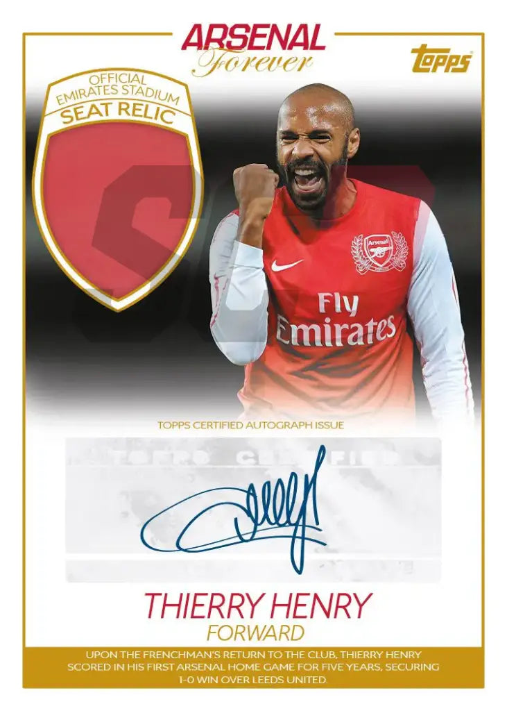 Topps Arsenal Fc Forever 2024 Football