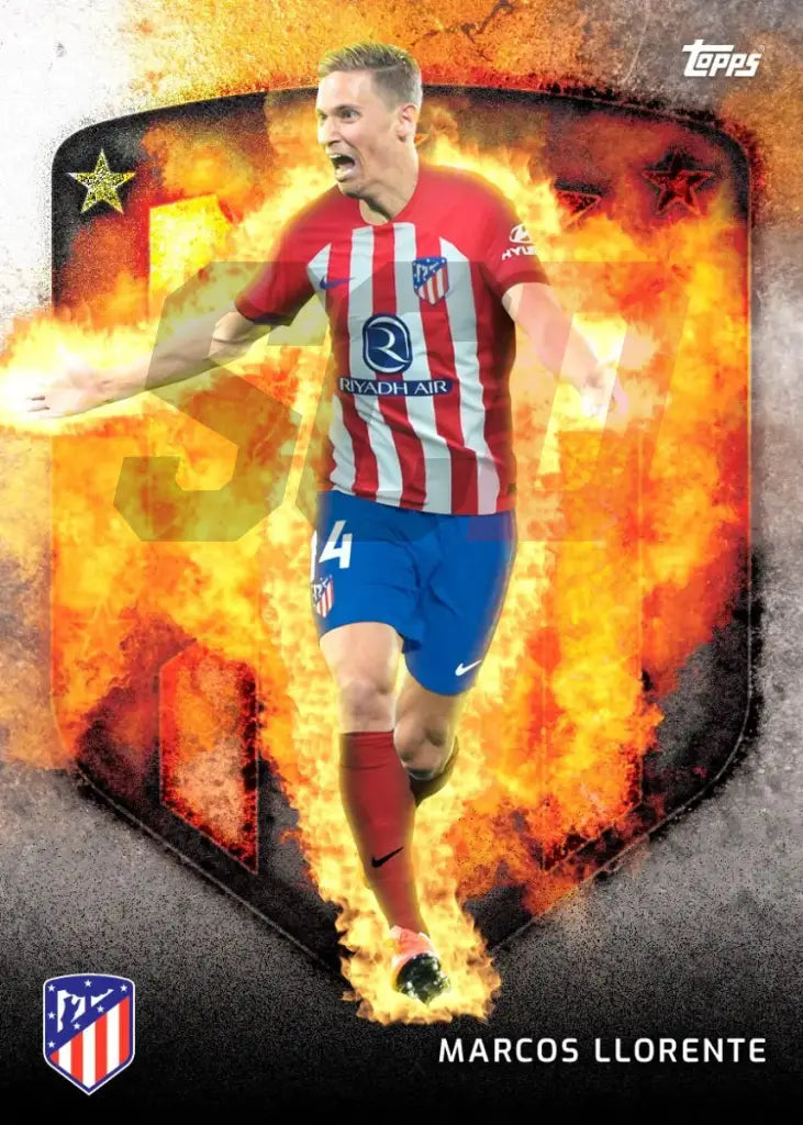 Topps Atlético De Madrid Official Team Set 23/24 Football