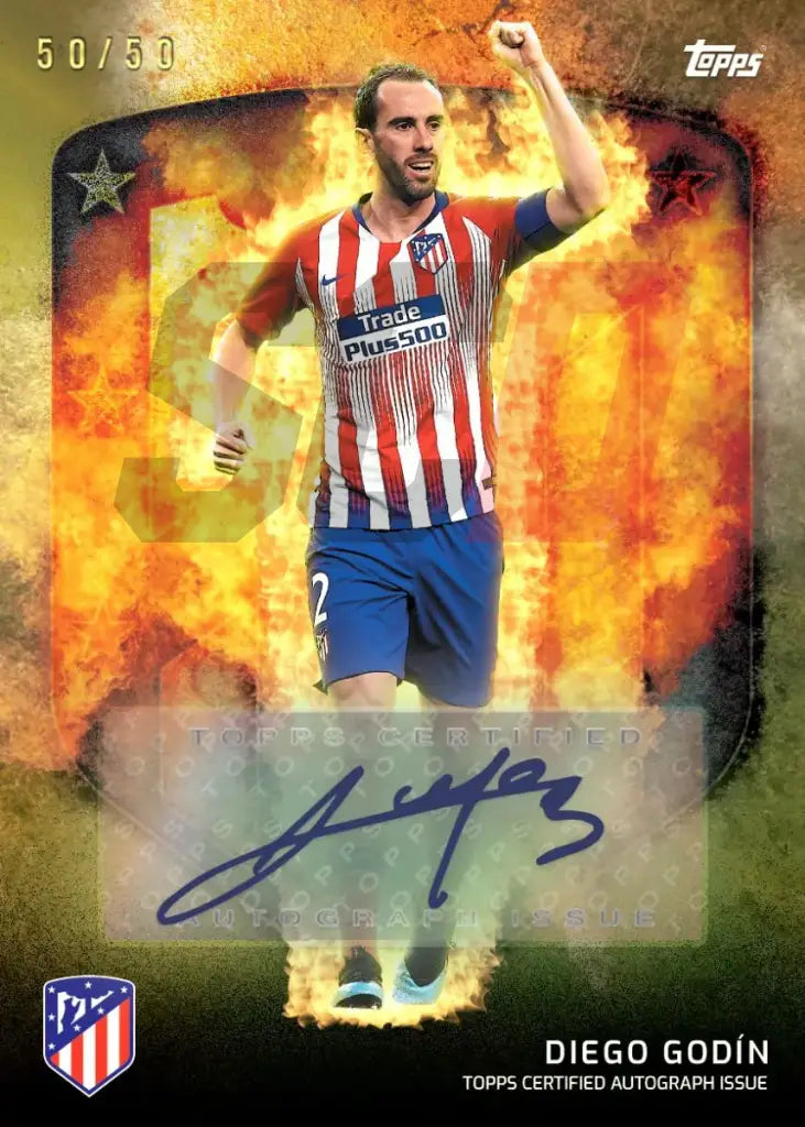 Topps Atlético De Madrid Official Team Set 23/24 Football