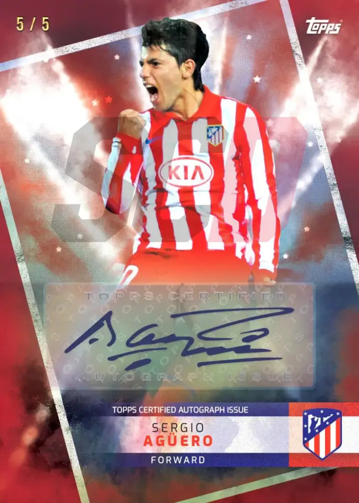 Topps Atlético De Madrid Official Team Set 23/24 Football