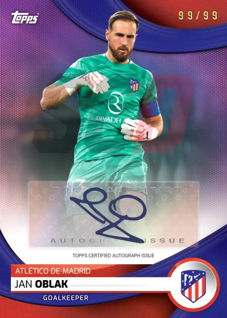 Topps Atlético De Madrid Official Team Set 23/24 Football