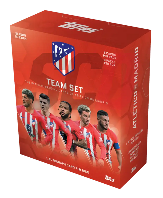 Topps Atlético De Madrid Official Team Set 23/24 Football