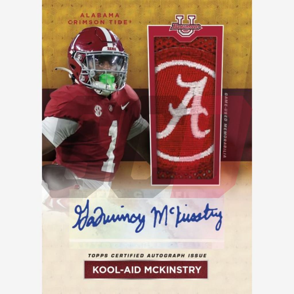 Topps Bowman U Alabama Football 2023 Hobby Box