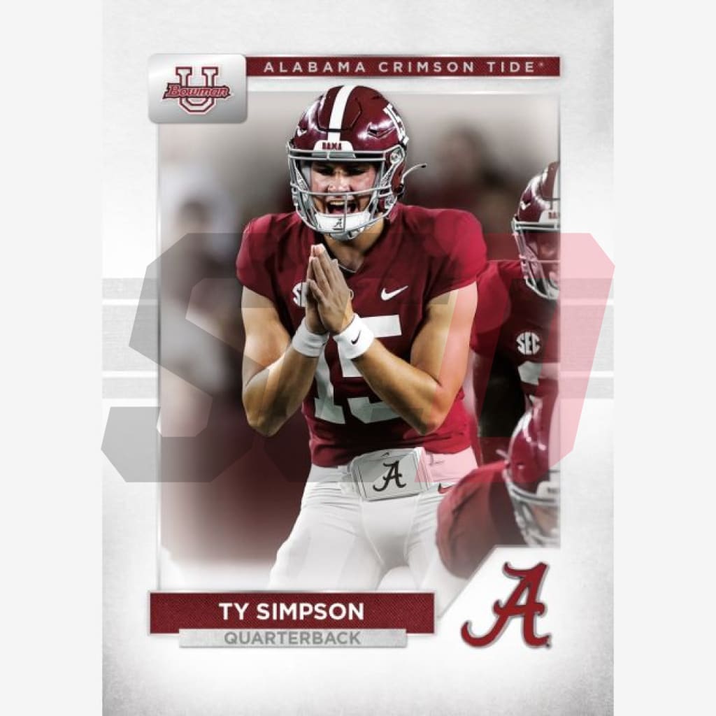 Topps Bowman U Alabama Football 2023 Hobby Box