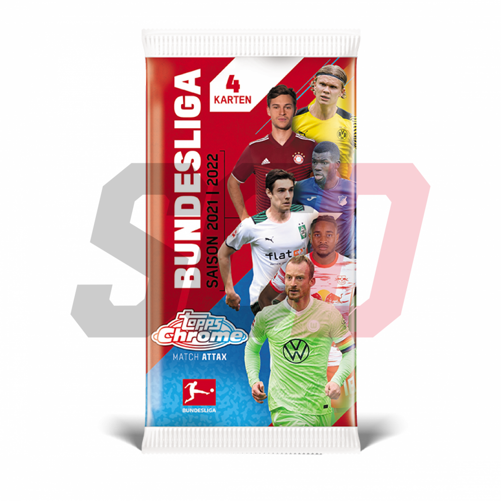 Topps Bundesliga Match Attax Chrome 2021/22 Hobby Box