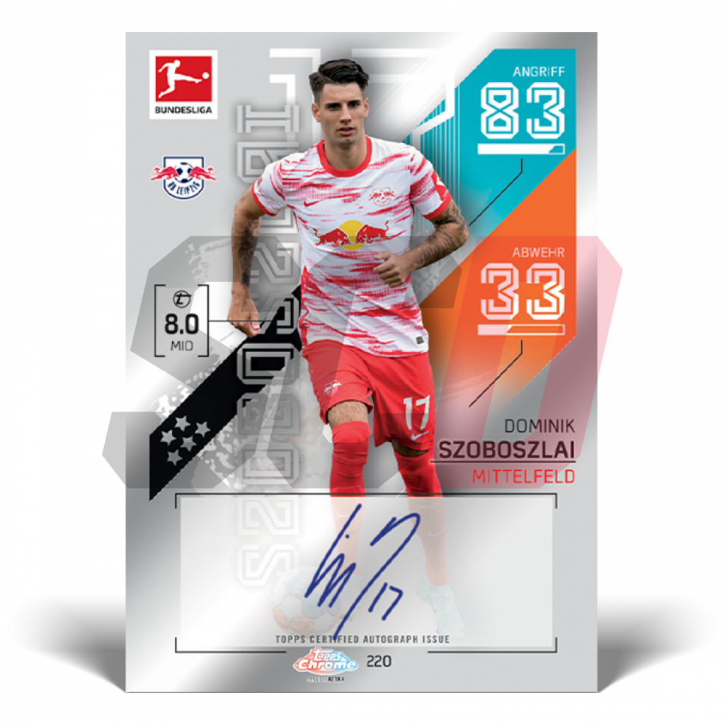 Topps Bundesliga Match Attax Chrome 2021/22 Hobby Box