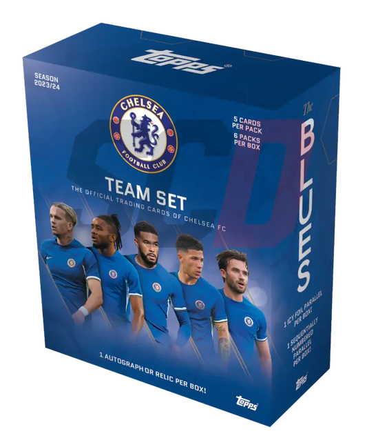 Topps Chelsea Fc Official Team Set 23/24 Football