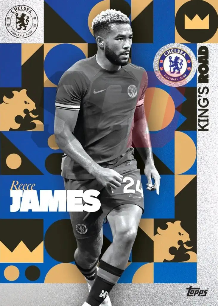 Topps Chelsea Fc Official Team Set 23/24 Football