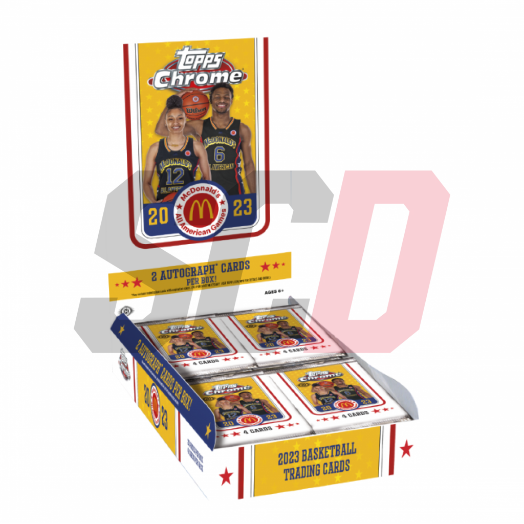 2023 Topps Chrome Mcdonald’s All-American Basketball - Hobby Box