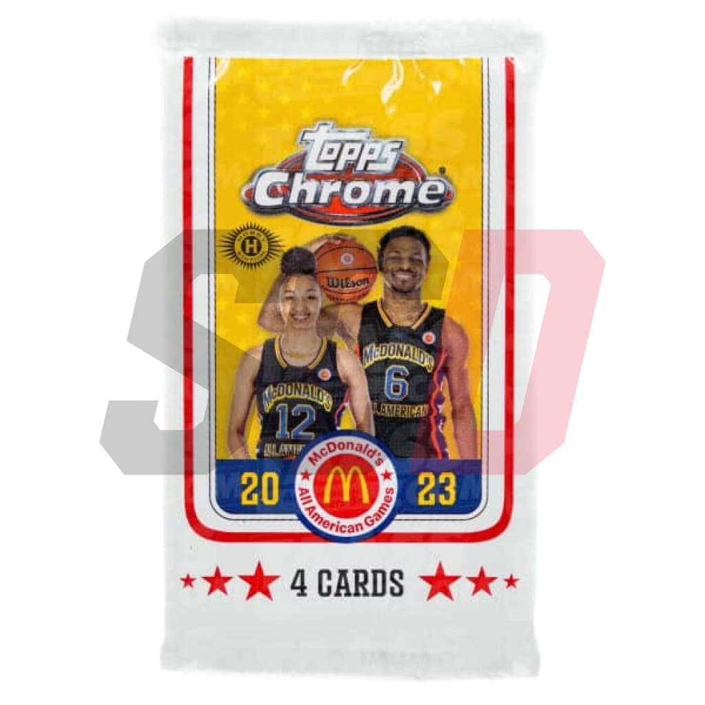 Topps Chrome Mcdonald’s All-American Basketball 2023 Pack Basketball