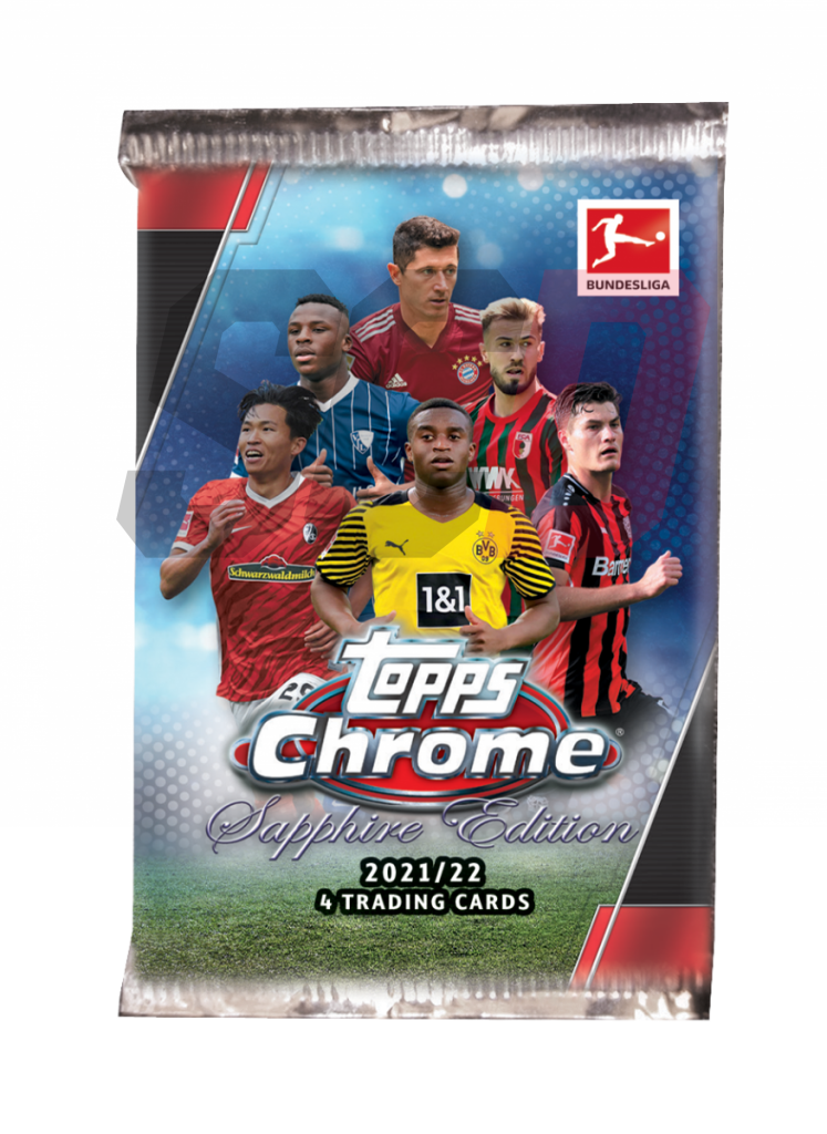 Topps Chrome Sapphire Edition Bundesliga 2021/22 - Pre Order Hobby Box