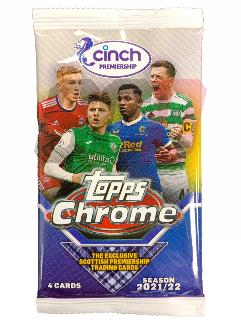 Topps Chrome Spfl 2021/22 Cinch Premier League Packet Hobby Box