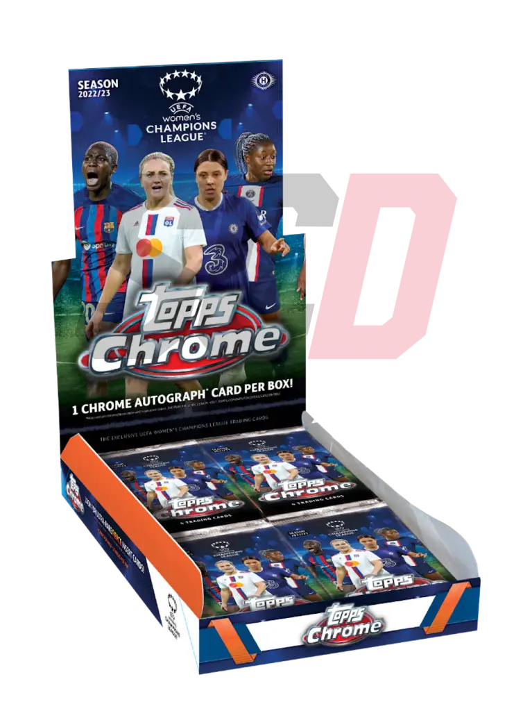 Topps Chrome Uefa Womens Champions League 2023 Box Cases